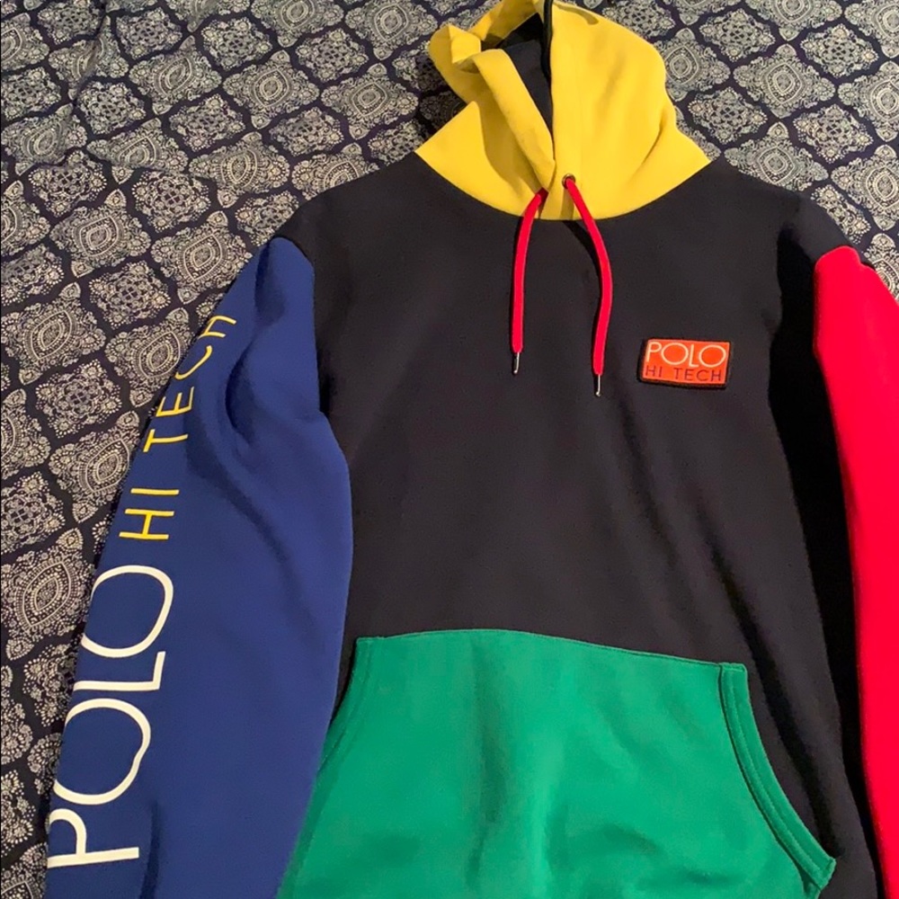 Polo hi tech sweatshirt multicolor